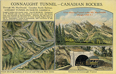 7087. Connaught Tunnel - Canadian Rockies.