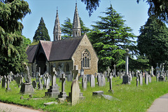 teddington cemetery, london