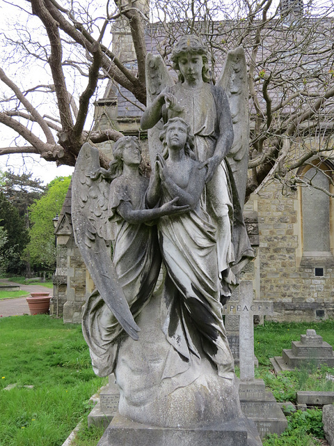 kensington hanwell cemetery, ealing, london