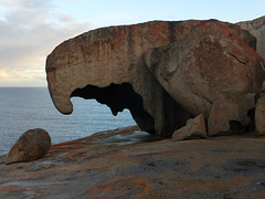 A rock or a stone eagle ?