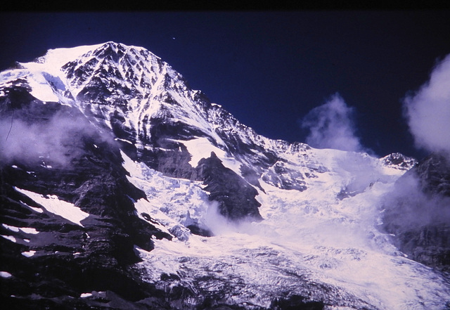 4.110 m  High  Mónch,with glacier