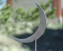 Crescent in an Isalmic Cemetery