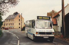 HFF: Neal’s Travel M373 VER in Station Rd, Barton Mills – 28 May 1995 (268-11)