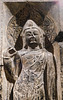 Detail of a Stele with Bodhisattvas in the Metropolitan Museum of Art, September 2019