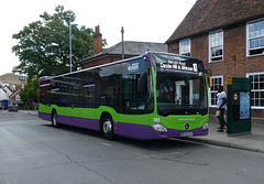 Ipswich Buses 155 (BF65 HVV) in Ipswich - 8 Jul 2022 (P1120437)