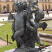 Child and Two Cupids Statue in the Gardens of Versailles, June 2013