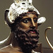 Detail of the Reconstruction of Riace Warrior B in the Metropolitan Museum of Art, December 2022