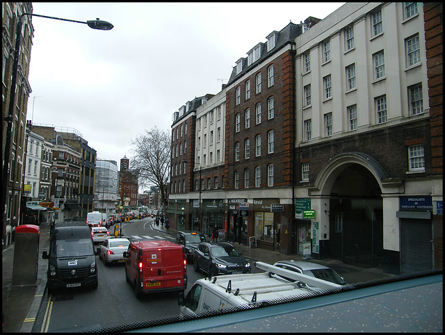 entrance to Bourne Estate