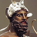 Detail of the Reconstruction of Riace Warrior B in the Metropolitan Museum of Art, December 2022