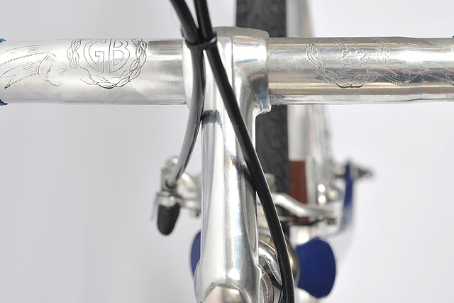 GB "Map of Britain" handlebars and GB Spearpoint alloy stem