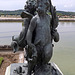 Child and Two Cupids Statue in the Gardens of Versailles, June 2013