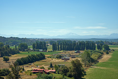 view to the Andes ,Chile