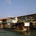 Haus- Transport und Arbeitsboote in Bangkok 1981