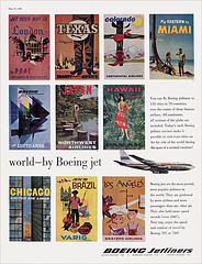 Boeing Jetliner Ad, 1961