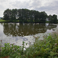 The lake at Parham