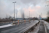 Alsumer Straße, Brücke über der Werksbahn von ThyssenKrupp Steel (Duisburg-Bruckhausen) / 17.12.2022