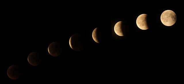 Eclipse du 27/7/2018 - Sortie de l'éclipse