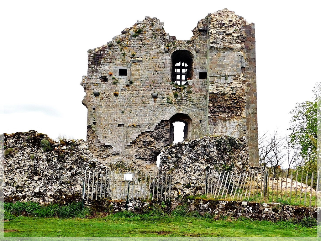 Les ruines du château d'Hédé (35)