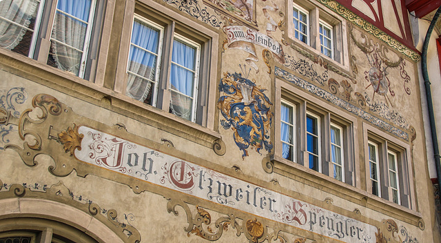 Fassade in Stein am Rhein