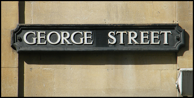 George Street street sign