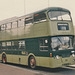 Leeds City Transport 341 (HUA 341D) in Bradford – Mar 1974