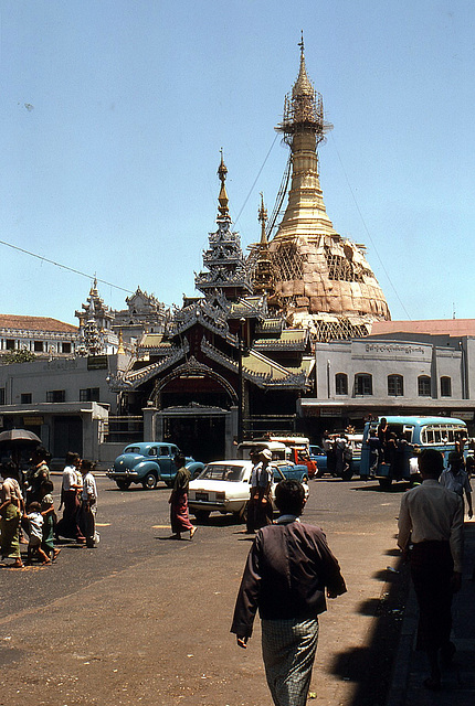 Rangun im Jahr 1981