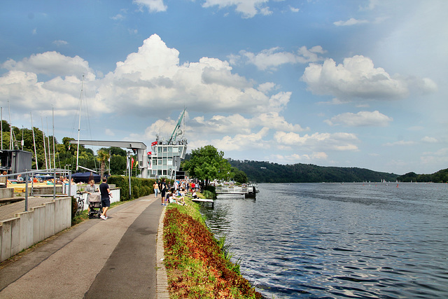 Regatta-Anlage auf dem Baldeneysee (Essen-Bredeney) / 27.06.2021