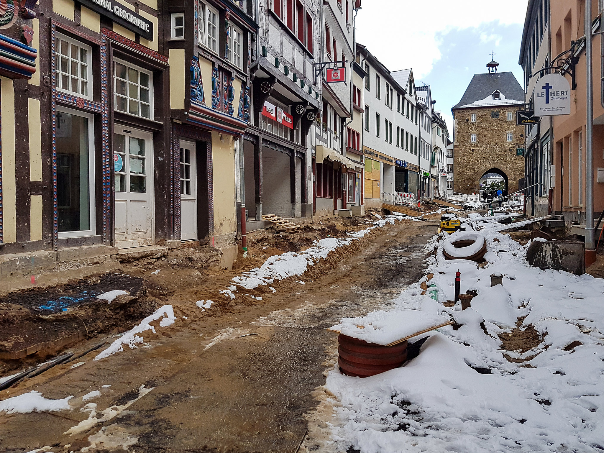 Bad Münstereifel nach der Flut