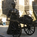 Molly Malone dans une rue de Dublin