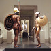 Reconstruction of the Riace Warriors in the Metropolitan Museum of Art, December 2022