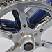 Diver's helmet gear cable housing stops and above BB shell cable routing are typical features of Berry frames.