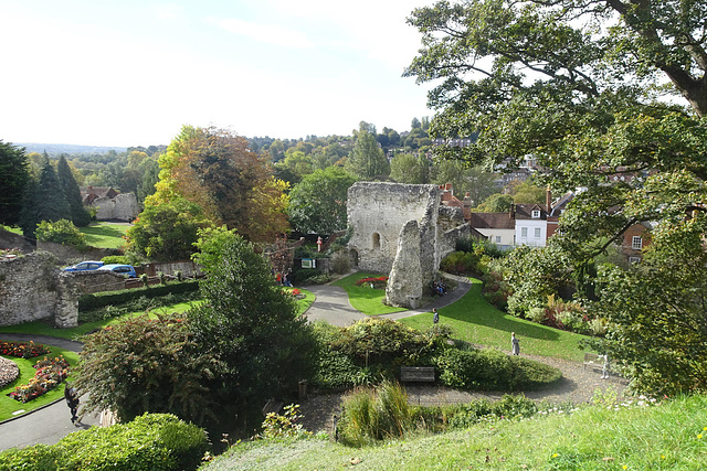 View From Guildford Castle