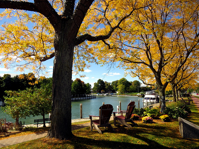 Sunday afternoon at the Pine River