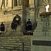 Roman night - The Guard to the tomb of Milite Ignoto (Unknown Soldier) in front of the Vittoriano (Altar of the Fatherland)