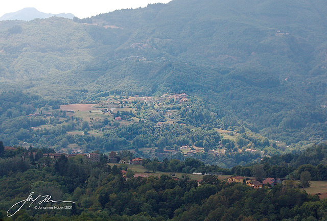 Ausblick von Castiglione di Garfagnana