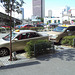 Deux taxis malaisiens en attente