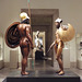 Reconstruction of the Riace Warriors in the Metropolitan Museum of Art, December 2022