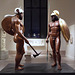 Reconstruction of the Riace Warriors in the Metropolitan Museum of Art, December 2022