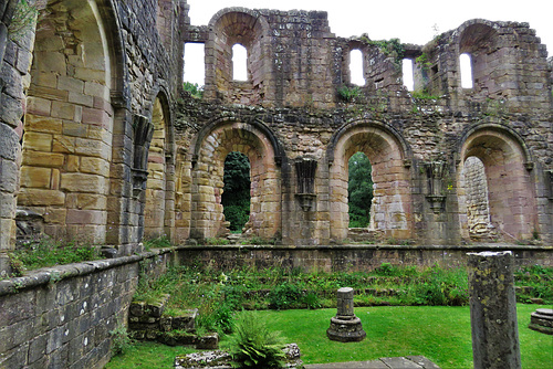 fountains abbey, yorks.