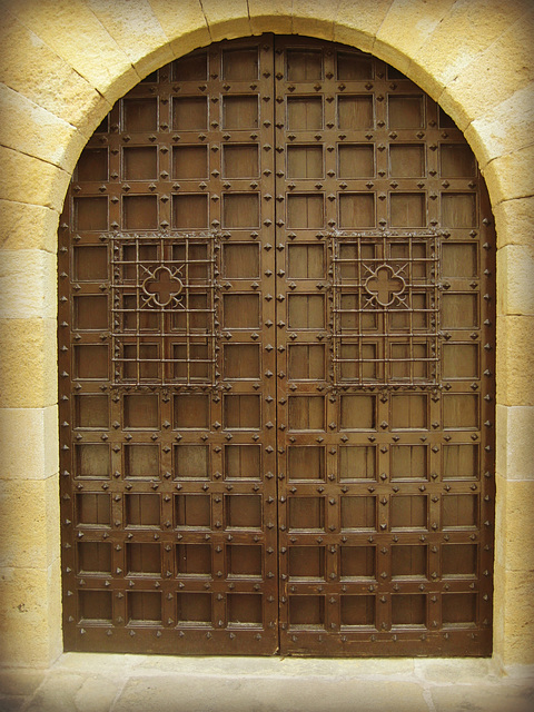 Alte Tür in Pals - Katalonien