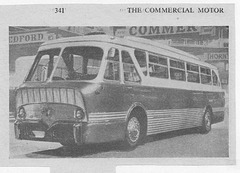 Casaro bodied Leyland Royal Tiger Worldmaster 1956