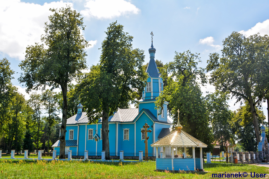 Orthodox church of the Exaltation of the Holy Cross in Werstok