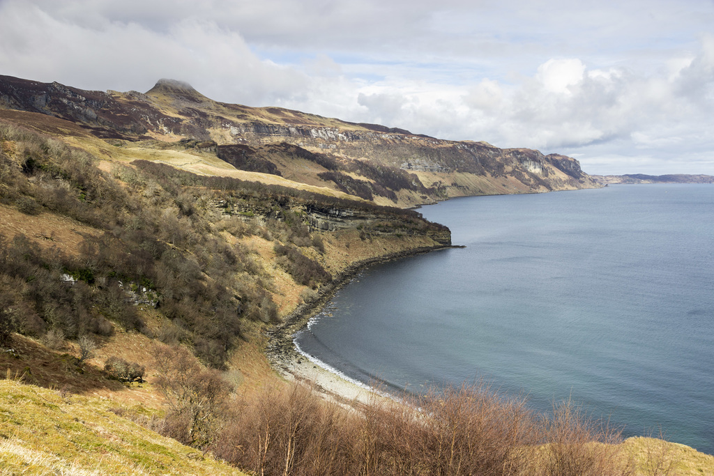 View to Hallaig and Dùn Caan from Sorley Maclean memorial