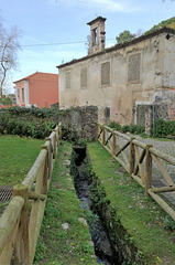 At Sintra there are ruins where ghosts are walled