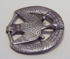 Belt Buckle with Bird in the Archaeological Museum of Madrid, October 2022