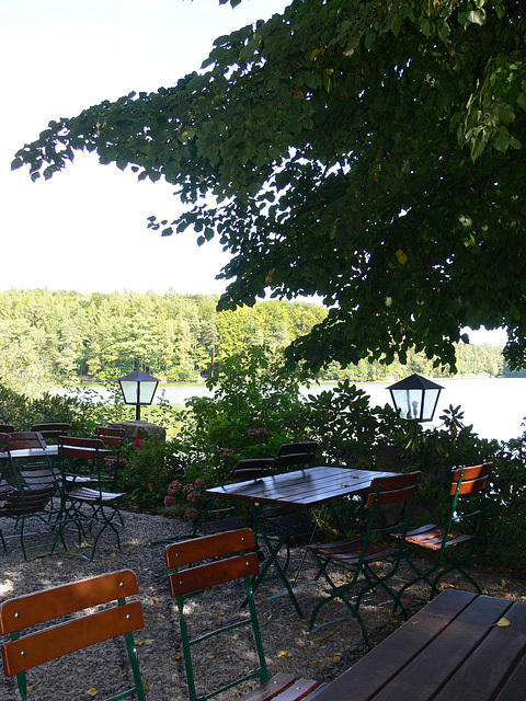 Terrasse am See