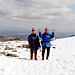 Neil Thompson & Alan Drury on Bow Fell 1994