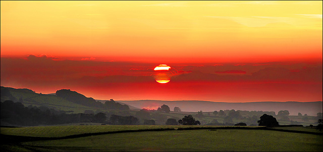 Misty Sunrise