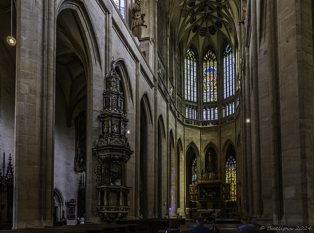 im Dom der heiligen Barbara in Kutná Hora ... P.i.P.  (© Buelipix)