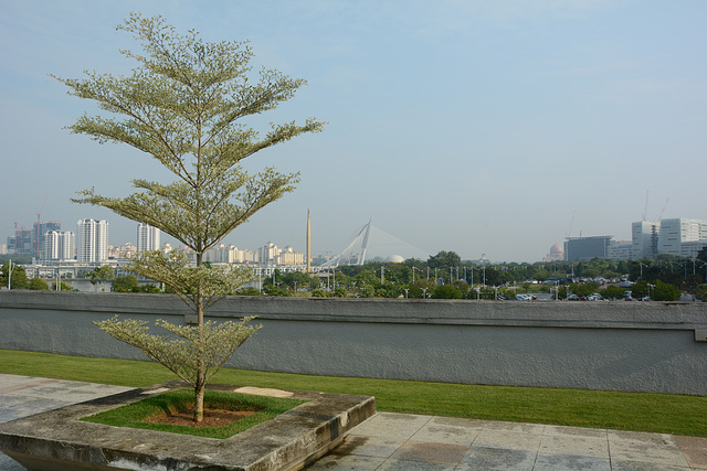 Putrajaya, View from Kiblat Walk